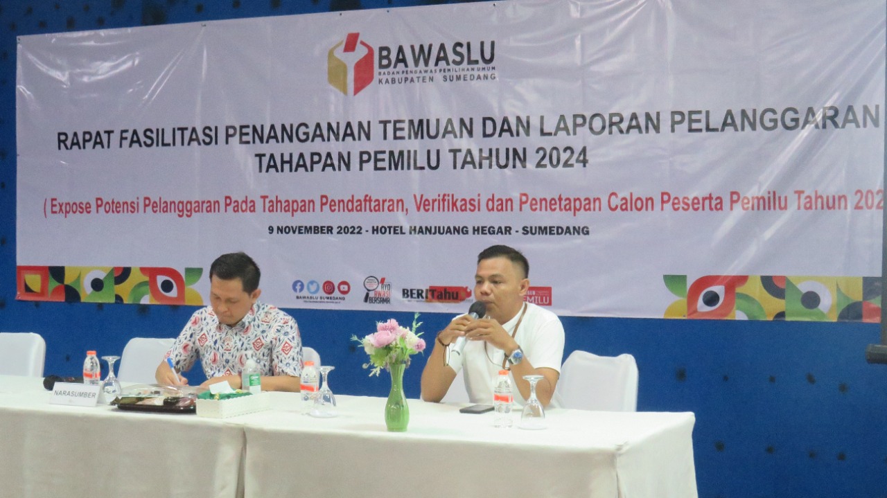 Yulianto Panwascam Harus Paham Proses Temuan Dan Laporan Dugaan