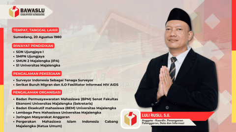 Anggota Bawaslu Sumedang