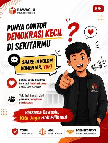 Demokrasi dari Lingkungan Terdekat