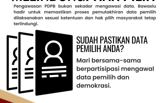 Bawaslu Sumedang Awasi Rapat Pleno Rekapitulasi PDPB Triwulan III Tahun 2026
